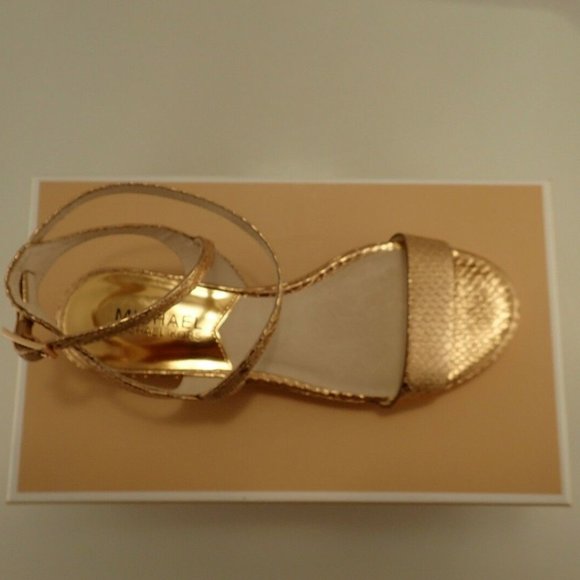 NIB MICHAEL KORS MK 40S5KYFA1M KAYLEE SANDALS - Picture 5 of 7